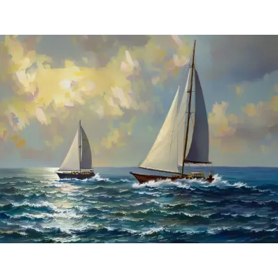 Regatta V Kanvas Tablo