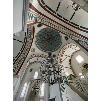 Osmanlı Mustafa Atik Paşa Camii İç Mekânı Kanvas Tablo