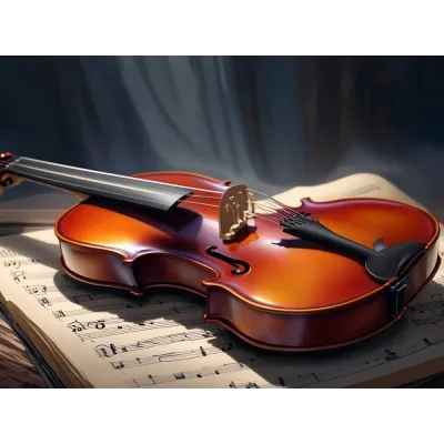 Kemanlı Konser Kanvas Tablo