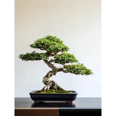Modern Bonsai Ağacı Kanvas Tablo