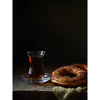 Çay Keyfi VI Kanvas Tablo