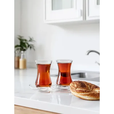 Modern Çay Keyfi VI Kanvas Tablo