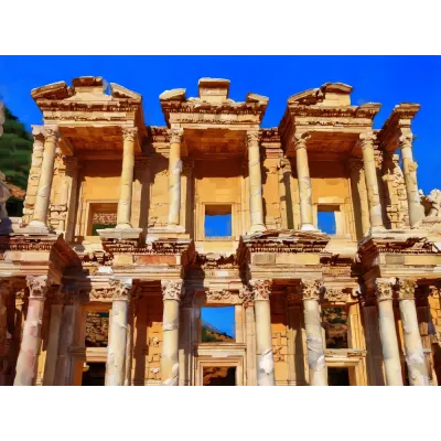 Efes Antik Kenti VI Kanvas Tablo