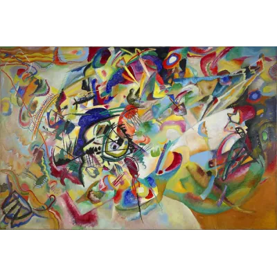 Kandinsky Kompozisyon VII Kanvas Tablo