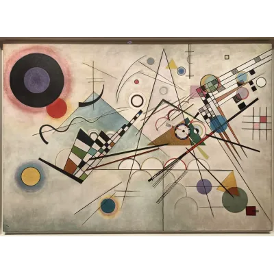 Kandinsky Kompozisyon VIII Kanvas Tablo