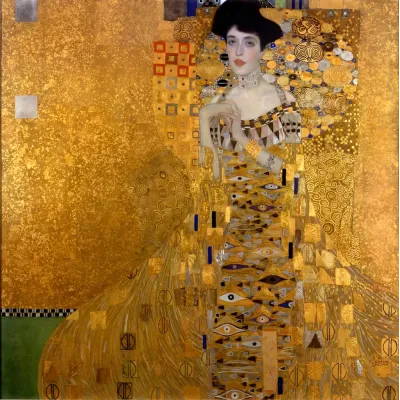 Klimt Adele Bloch-Bauer Portresi Kanvas Tablo