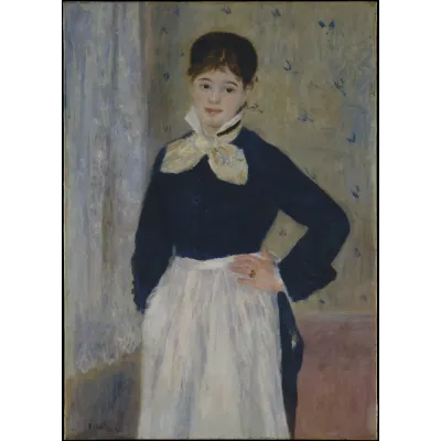 Renoir Genç Kadın Kanvas Tablo