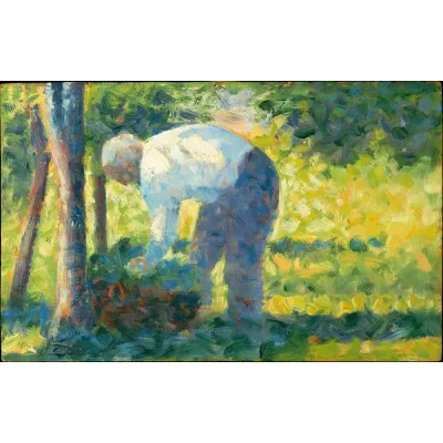 Seurat Bahçıvan Kanvas Tablo