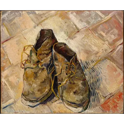 Van Gogh Ayakkabılar Kanvas Tablo