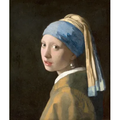 Vermeer İnci Küpeli Kız Kanvas Tablo