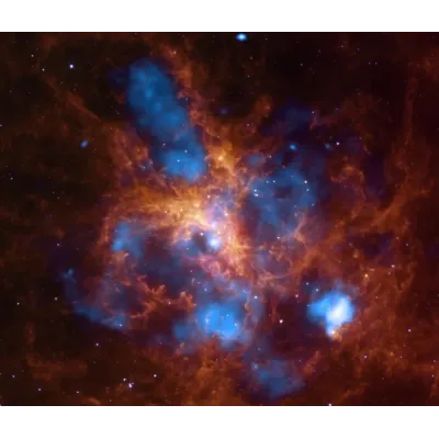 NASA Chandra 30 Doradus Yıldız Doğumevi Kanvas Tablo