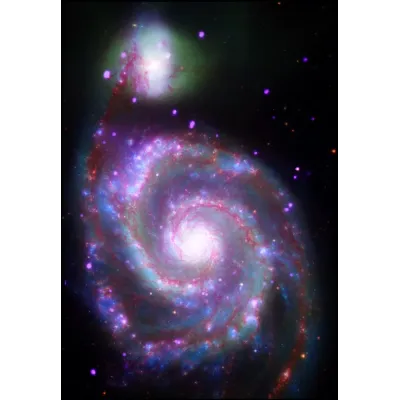 NASA Hubble Klasik Güzellik Sombrero Kanvas Tablo