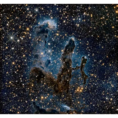 NASA Hubble Yaratılış Sütunları Kanvas Tablo