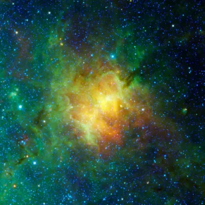 NASA WISE Kartal Bulutsusu Kanvas Tablo