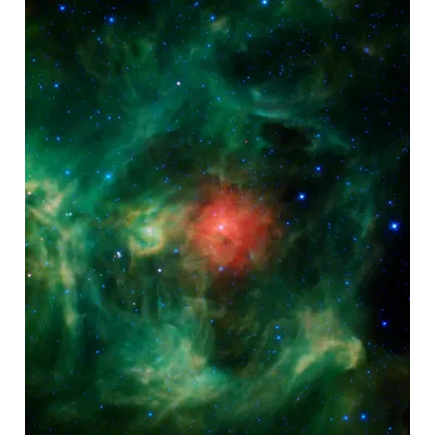 NASA WISE Kozmik Çelenk Kanvas Tablo