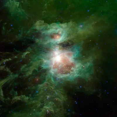 NASA WISE Kozmik Ocak Kanvas Tablo