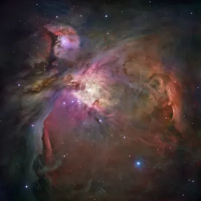 Orion Bulutsusu Kanvas Tablo