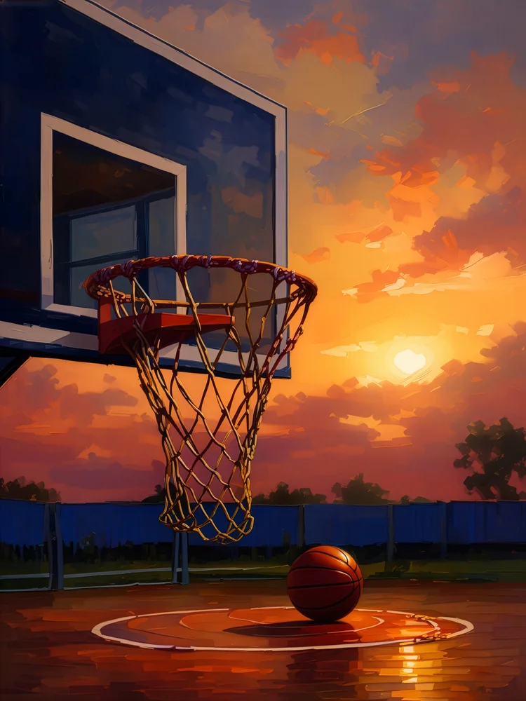 Basketbol Kanvas Tablo