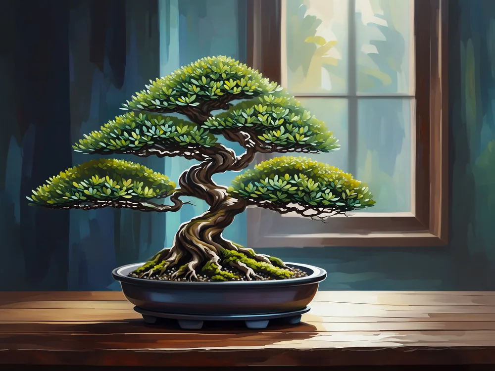 Bonsai Kanvas Tablo