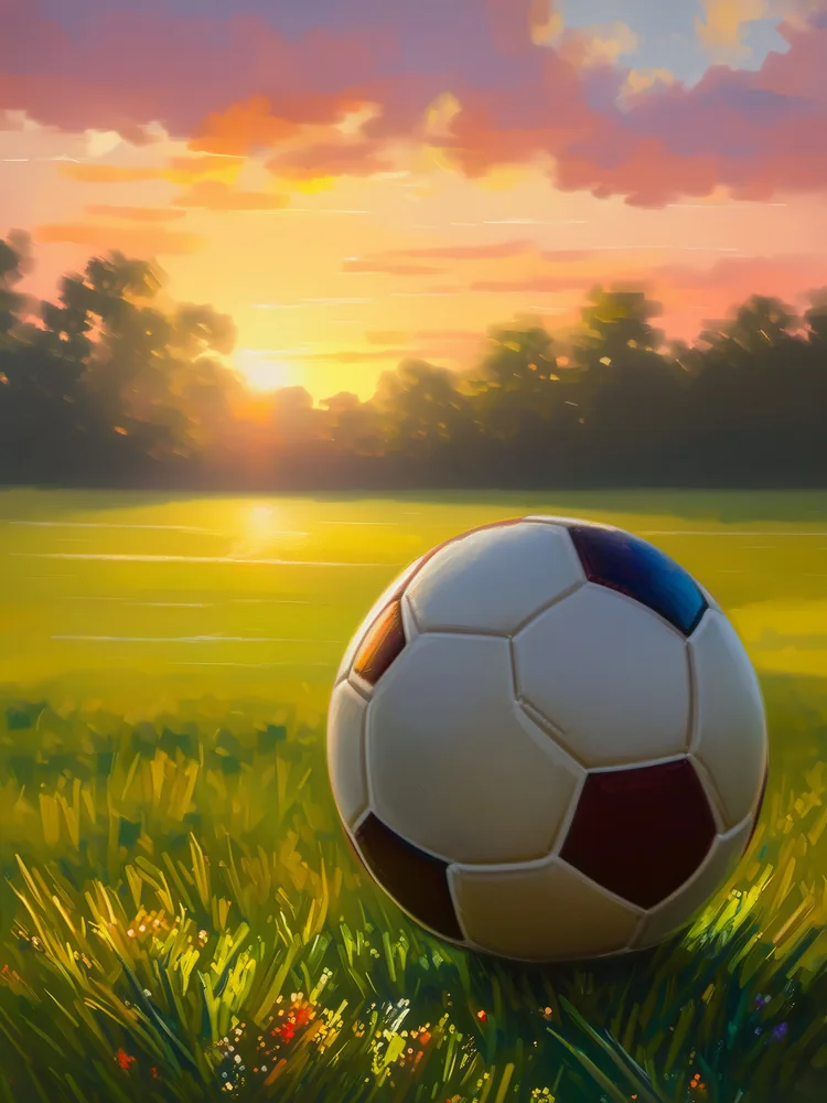 Futbol Kanvas Tablo