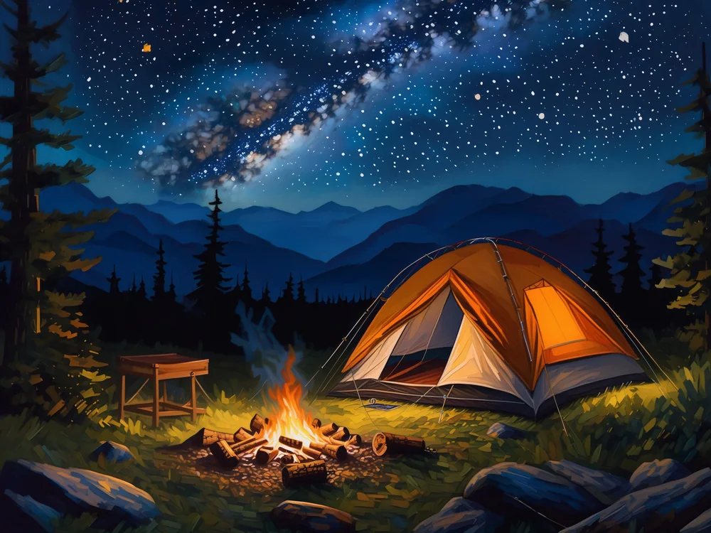 Kamp Kanvas Tablo