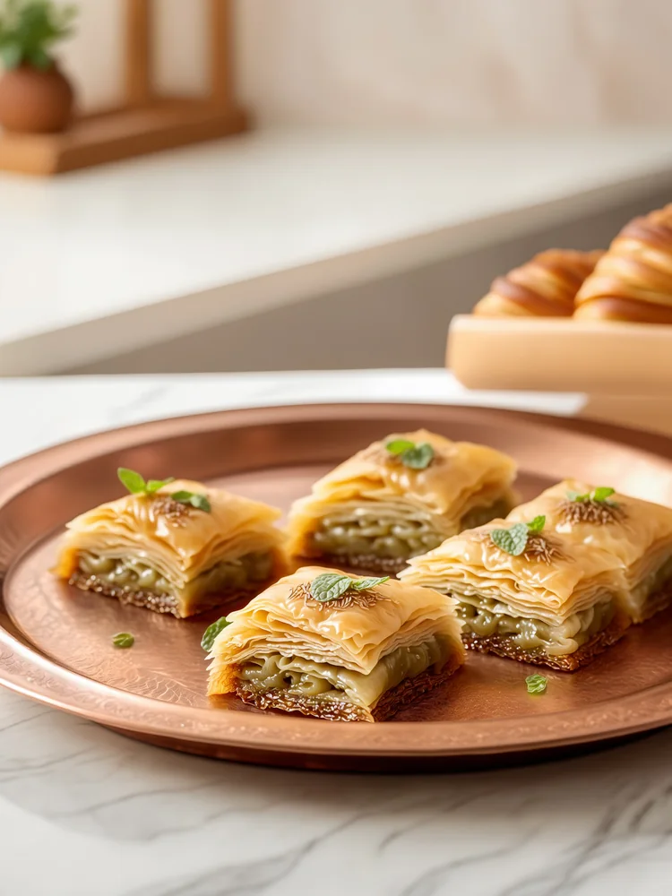 Modern Baklava V Kanvas Tablo