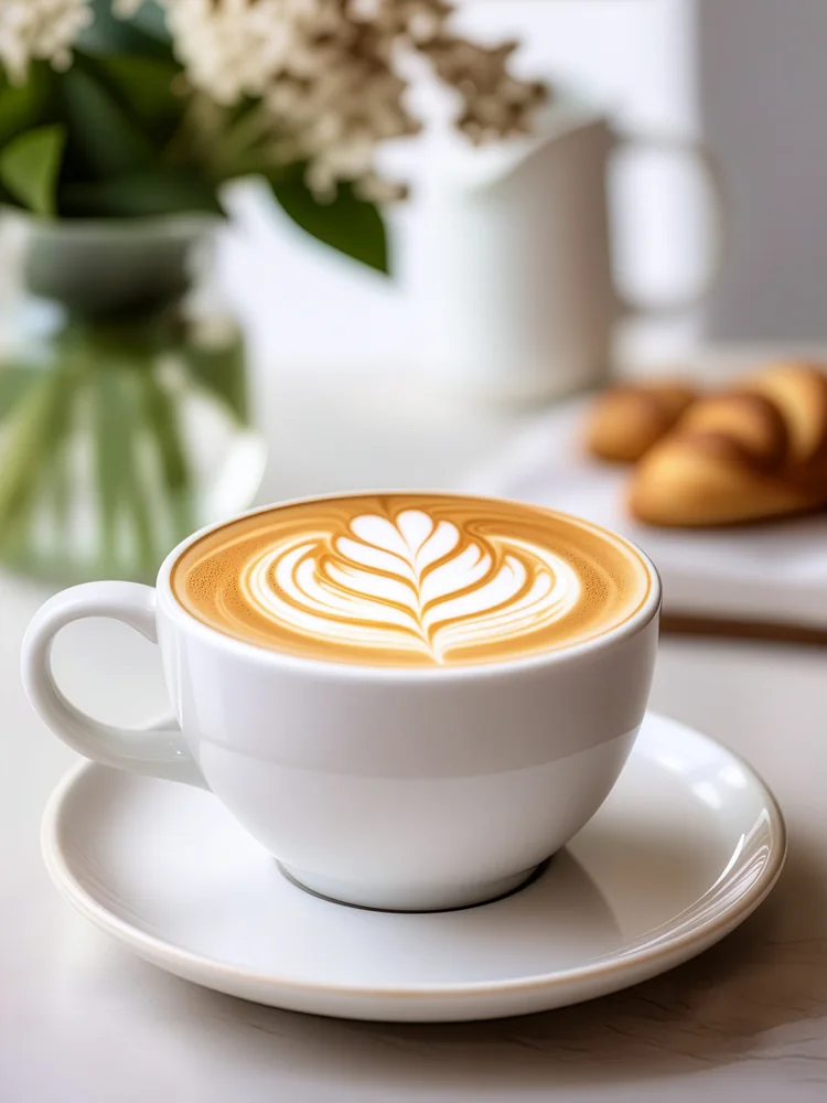 Modern Latte Kanvas Tablo
