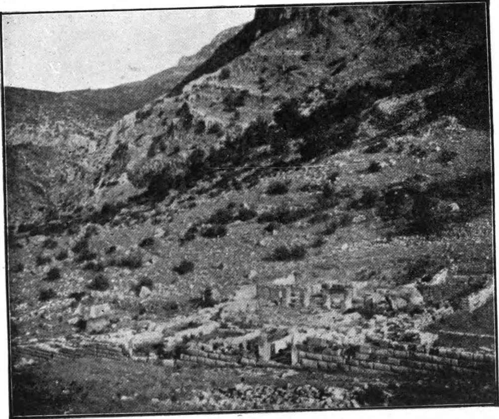 Eski Aydın Fotoğrafı Taşlık Vadi Kanvas Tablo