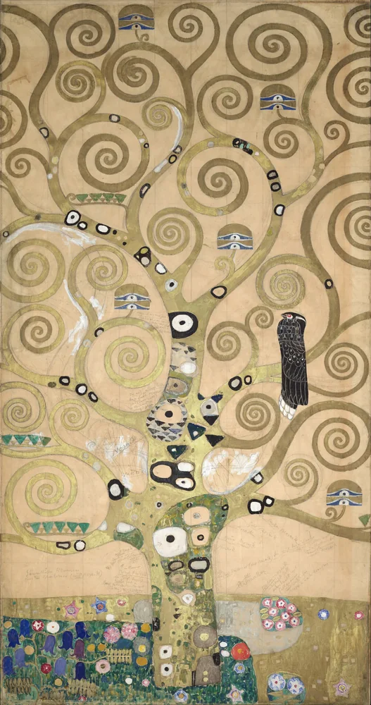 Klimt Hayat Ağacı Kanvas Tablo