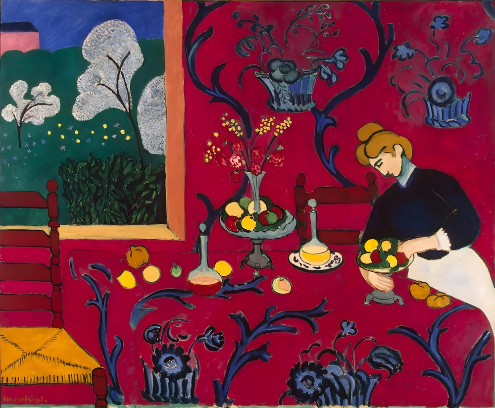 Matisse Kırmızı Oda Kanvas Tablo