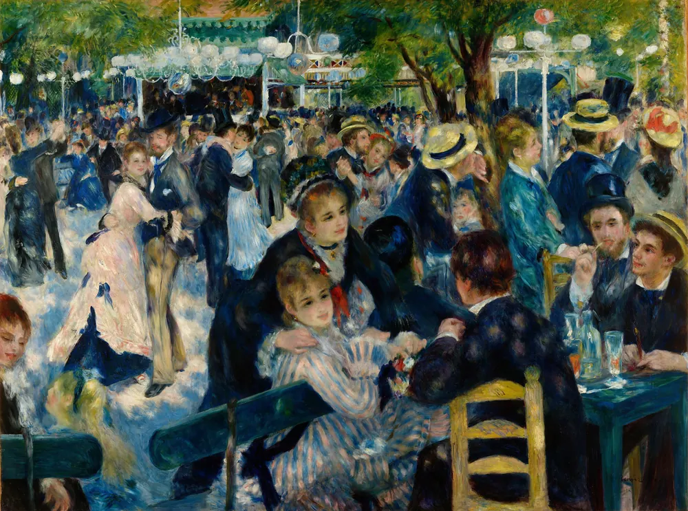 Renoir Moulin de la Galette’te Dans Kanvas Tablo