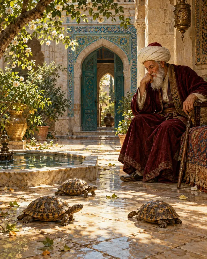 Sessiz Avlu Kanvas Tablo