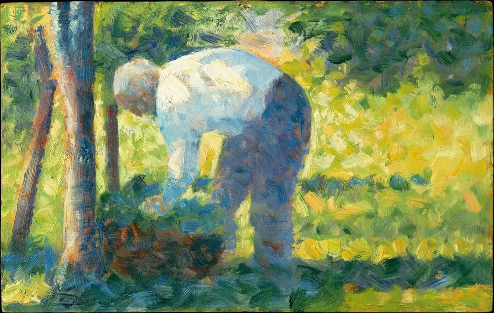 Seurat Bahçıvan Kanvas Tablo