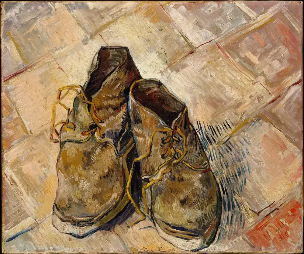 Van Gogh Ayakkabılar Kanvas Tablo