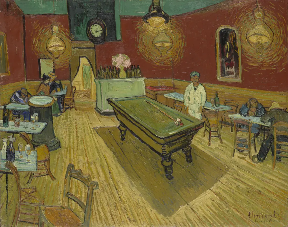 Van Gogh Gece Kafesi Kanvas Tablo