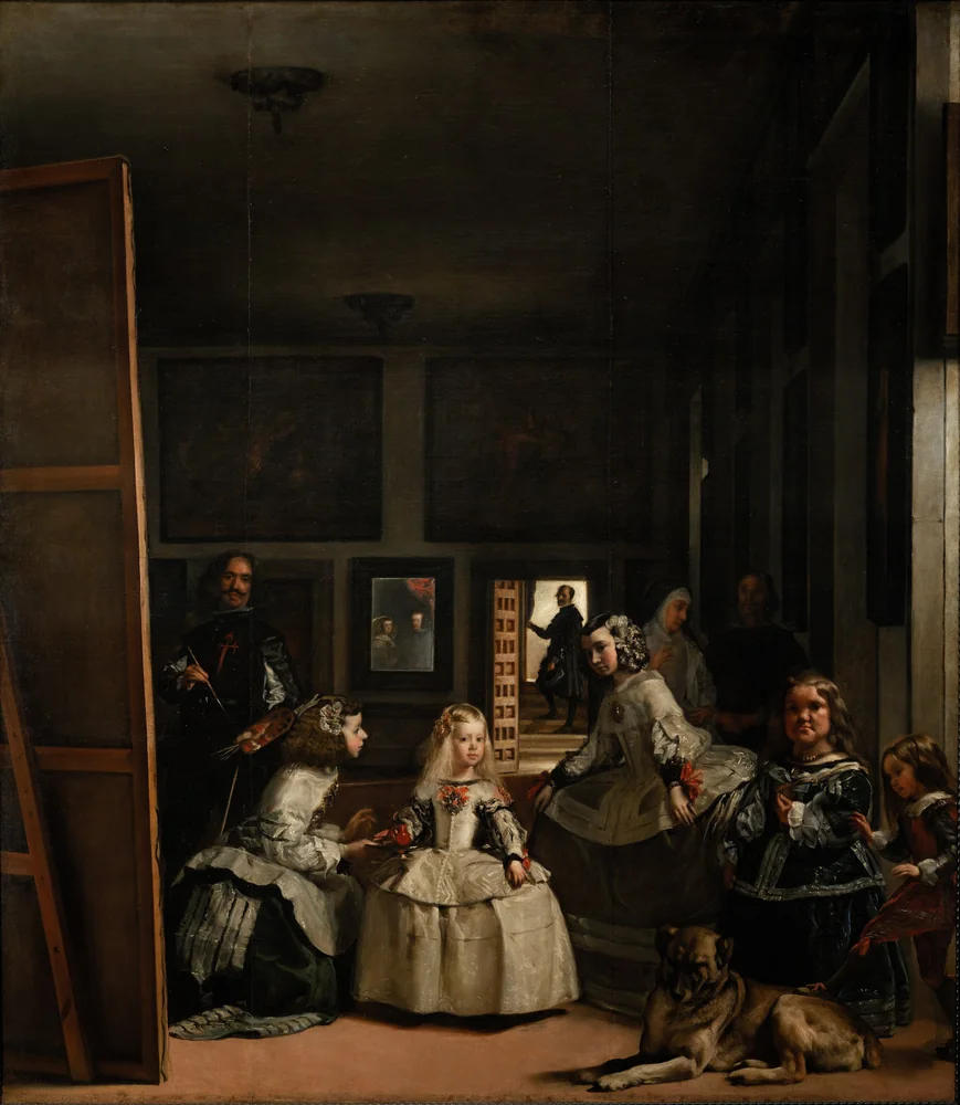 Velázquez Nedimeler (Las Meninas) Kanvas Tablo