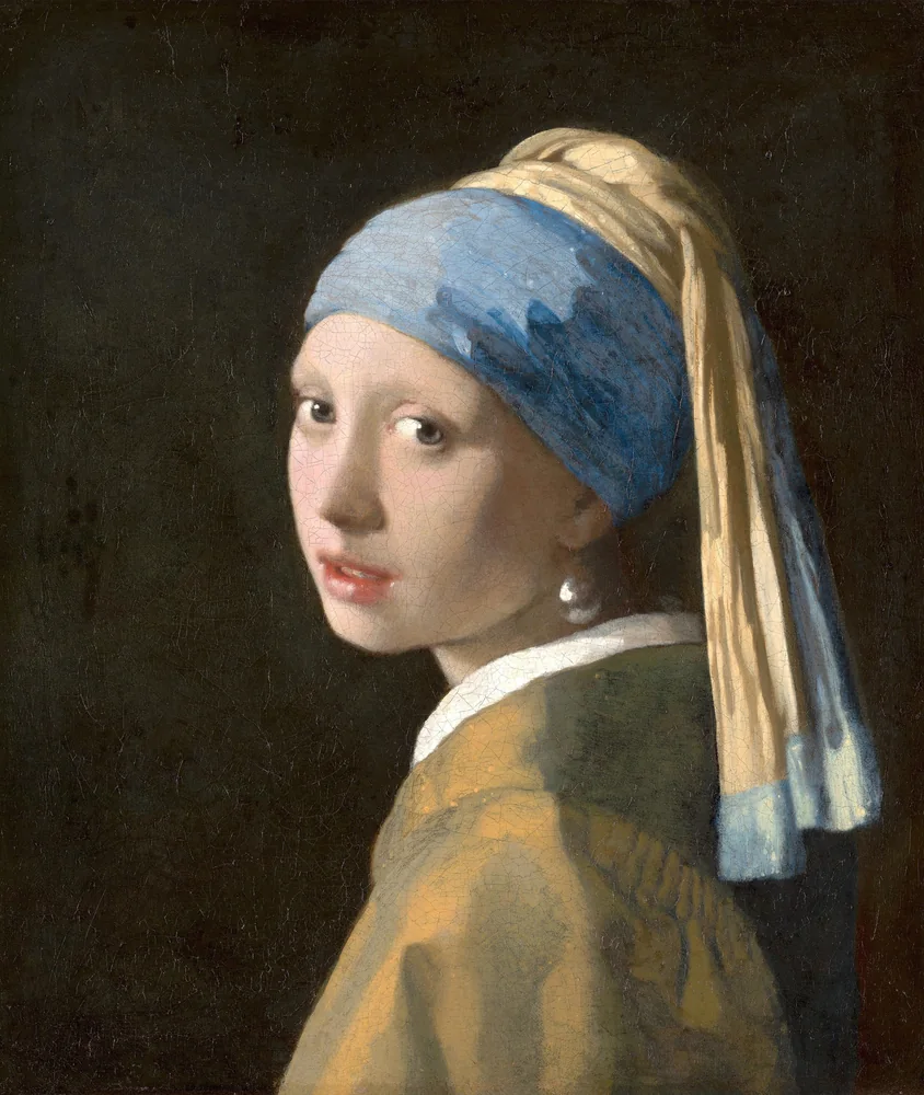 Vermeer İnci Küpeli Kız Kanvas Tablo