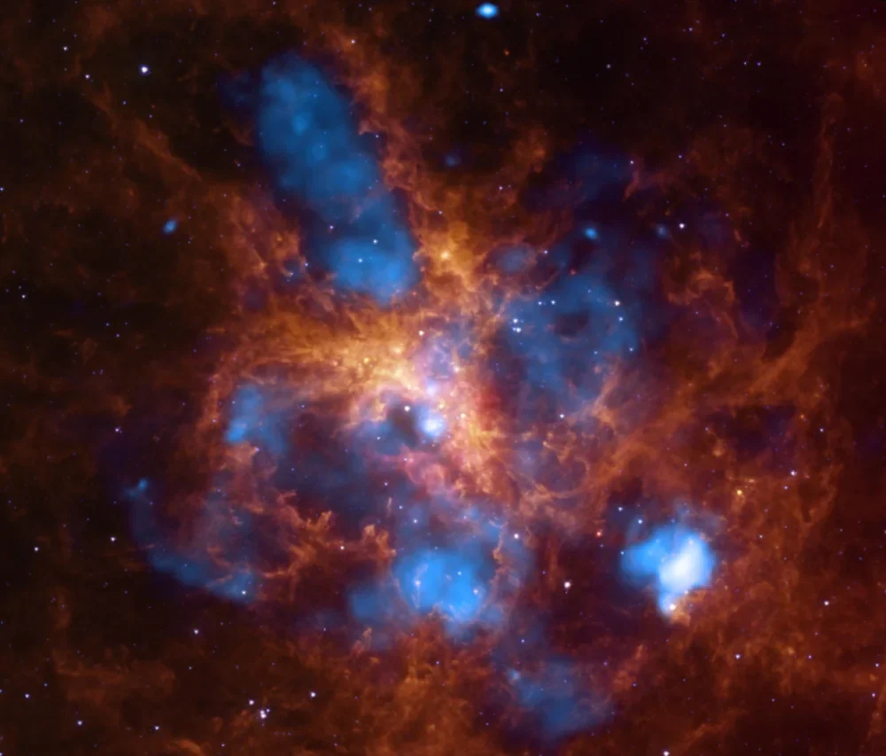 NASA Chandra 30 Doradus Yıldız Doğumevi Kanvas Tablo