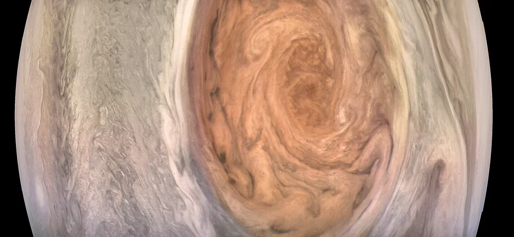NASA Juno Jüpiter Büyük Kırmızı Leke Kanvas Tablo