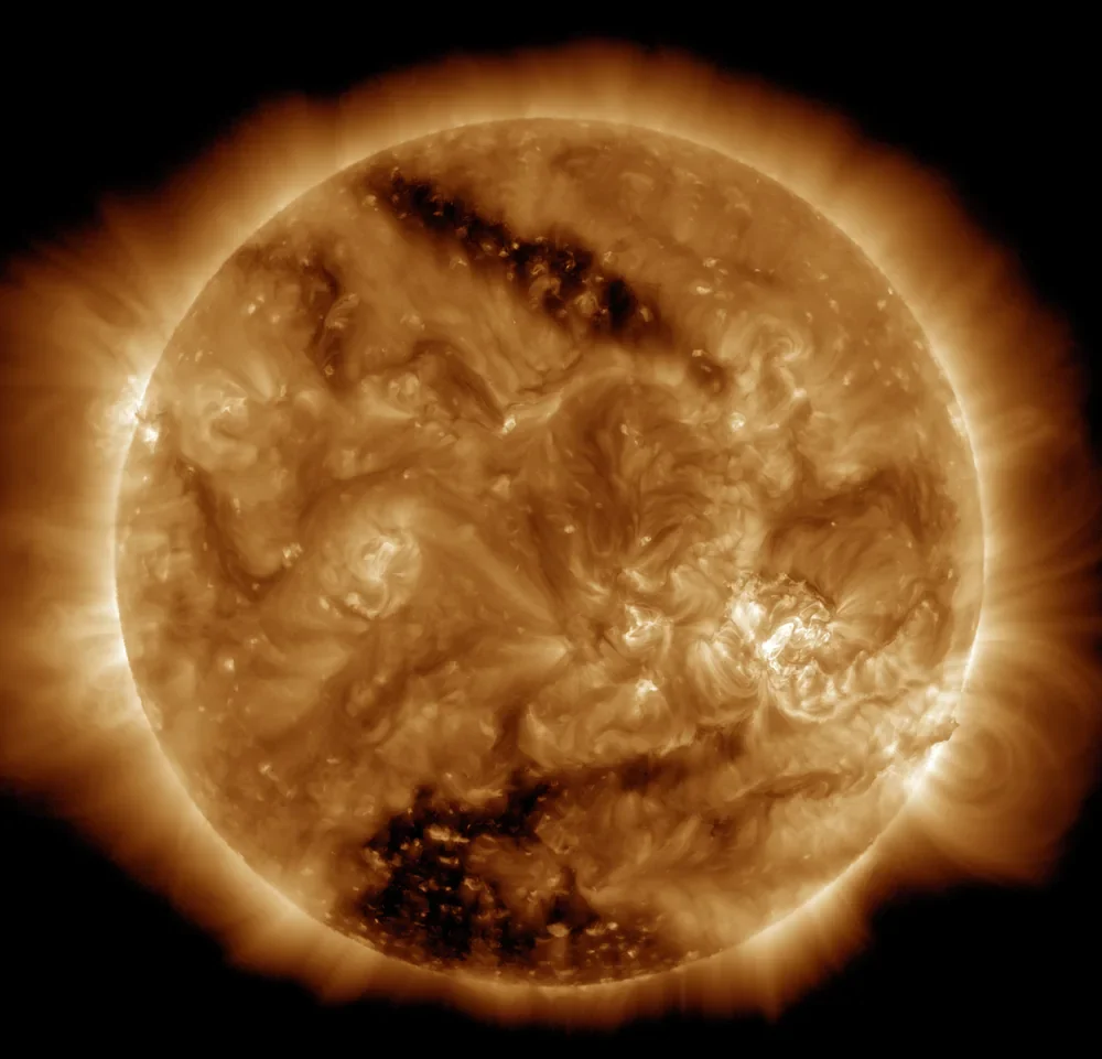 NASA SDO Güneş'in Altın Yüzeyi Kanvas Tablo
