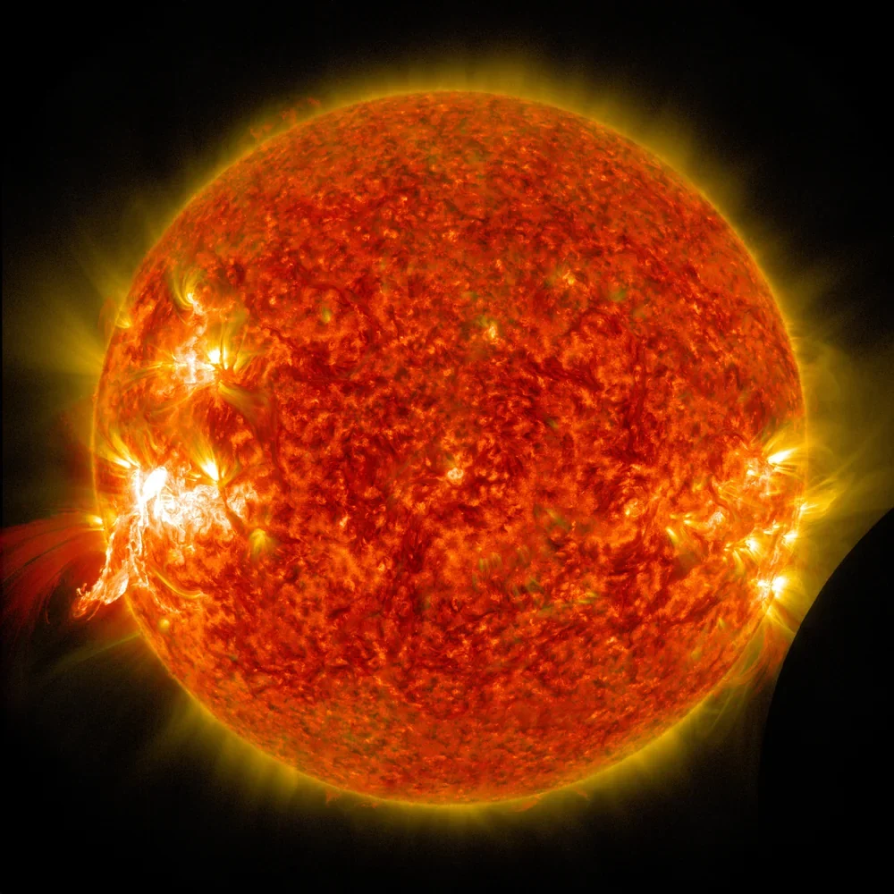 NASA SDO Güneş Patlaması Kanvas Tablo