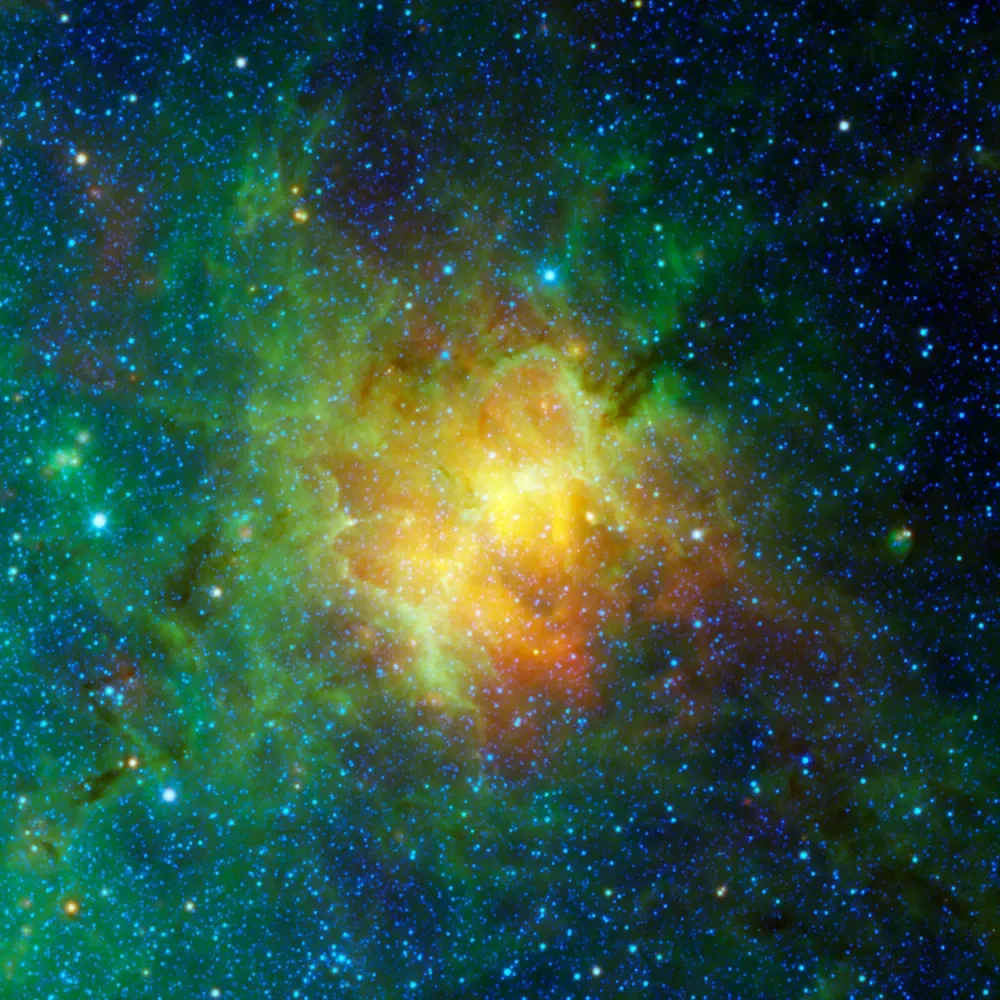 NASA WISE Kartal Bulutsusu Kanvas Tablo