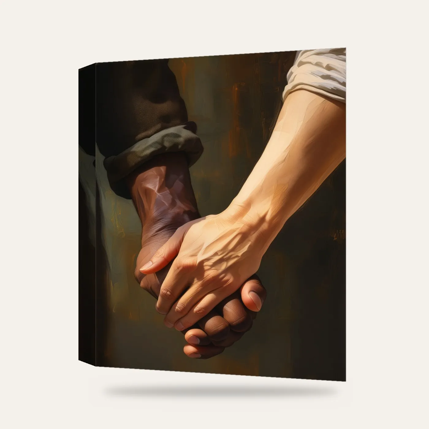 Elele Kanvas Tablo — 3 boyutlu görünüm