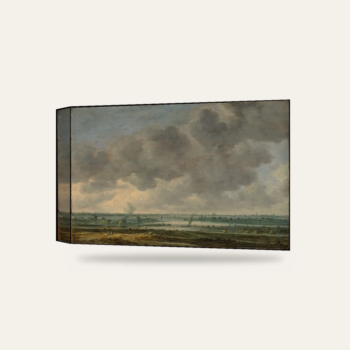 Jan van Goyen Haarlem Manzarası Kanvas Tablo — 3 boyutlu görünüm