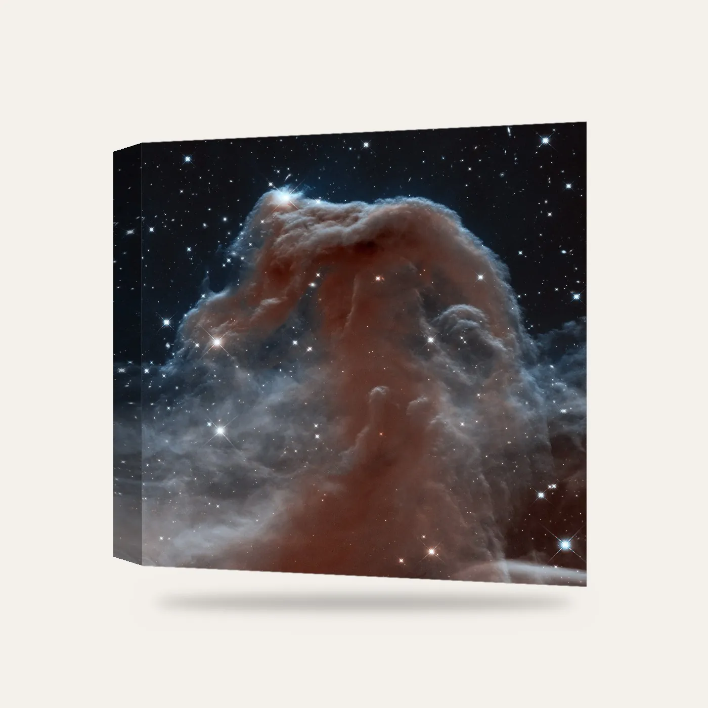 NASA Hubble Atbaşı Bulutsusu Kanvas Tablo — 3 boyutlu görünüm