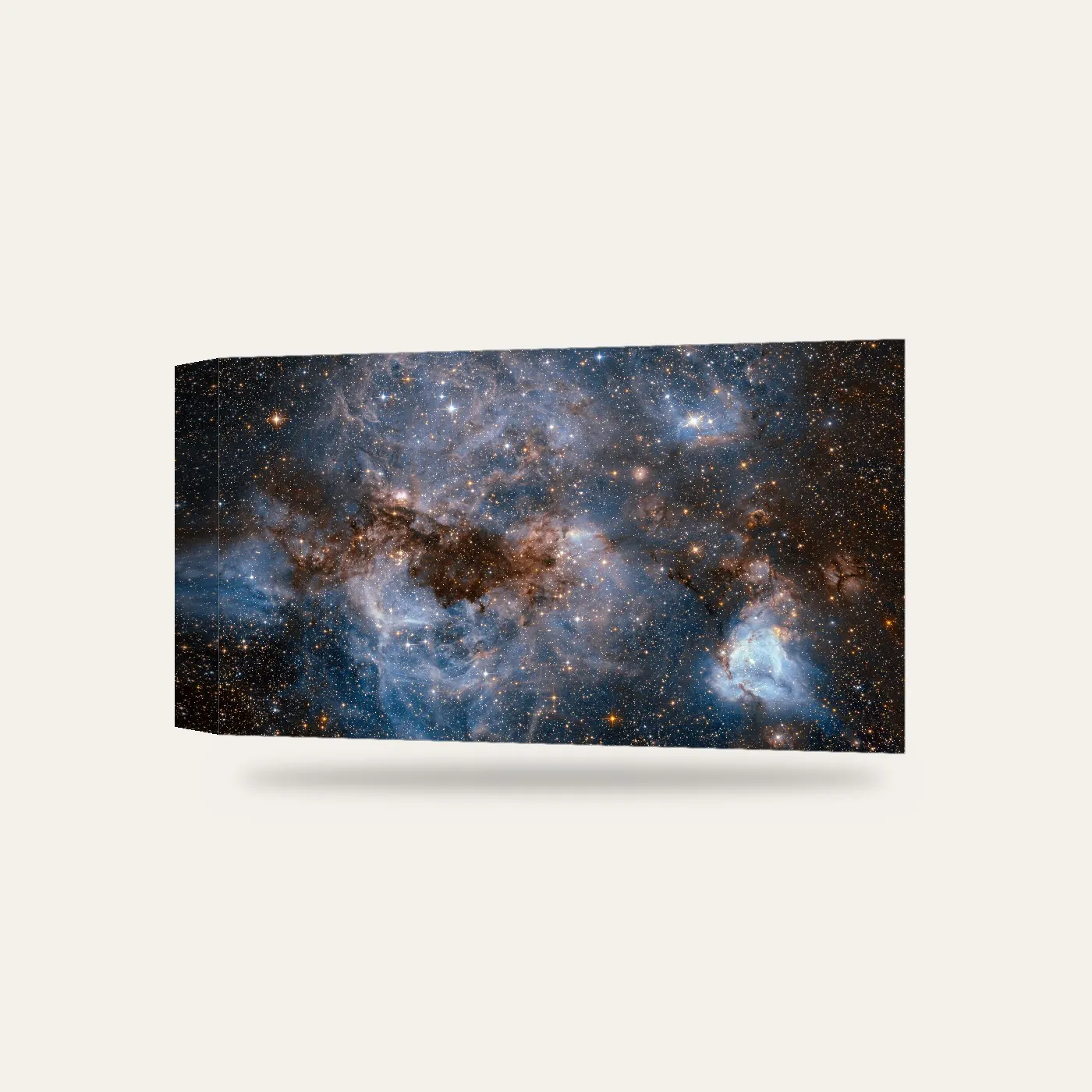 NASA Hubble Fırtınanın İçindeki Bulutsu Kanvas Tablo — 3 boyutlu görünüm