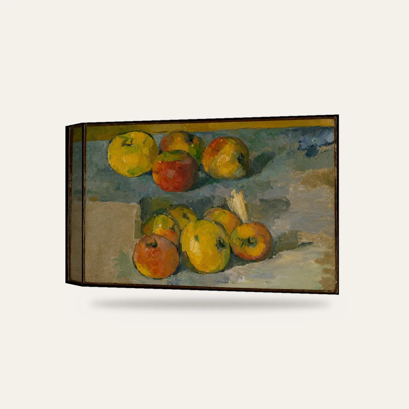 Paul Cézanne Elmalar Kanvas Tablo — 3 boyutlu görünüm