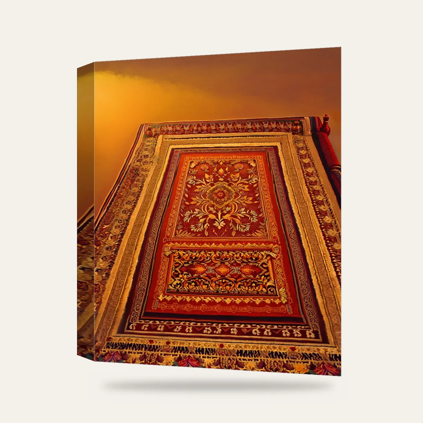 Seccade Kanvas Tablo — 3 boyutlu görünüm